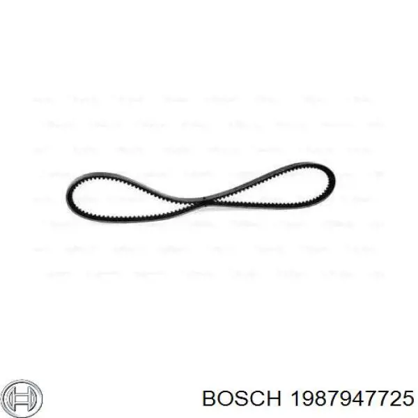 Ремінь генератора 1987947725 Bosch