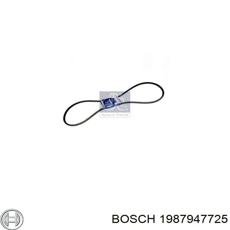 Клиновий ремінь Bosch 1987947725 ціна, від 5.26 USD