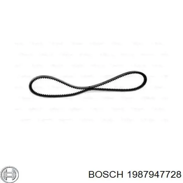 Ремінь генератора 1987947728 Bosch