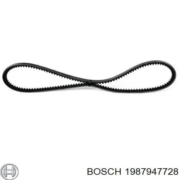 Клиновий ремінь Bosch 1987947728 ціна, від 5.54 USD