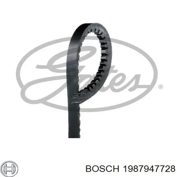 Купити 1987947728 Bosch Ремінь генератора