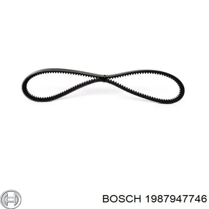 Ремінь генератора 1987947746 Bosch