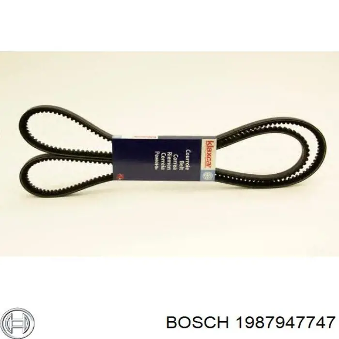 Ремінь генератора 1987947747 Bosch