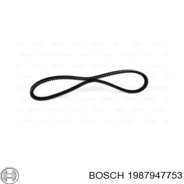 Ремінь генератора 1987947753 Bosch