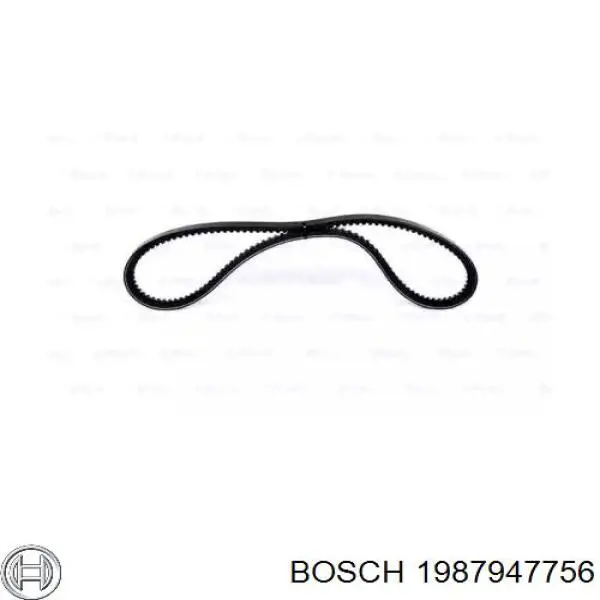Купити 1987947756 Bosch Ремінь генератора
