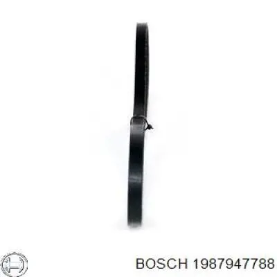 Ремінь генератора 1987947788 Bosch