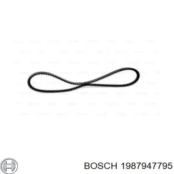 1987947795 Bosch ремінь приводний, агрегатів