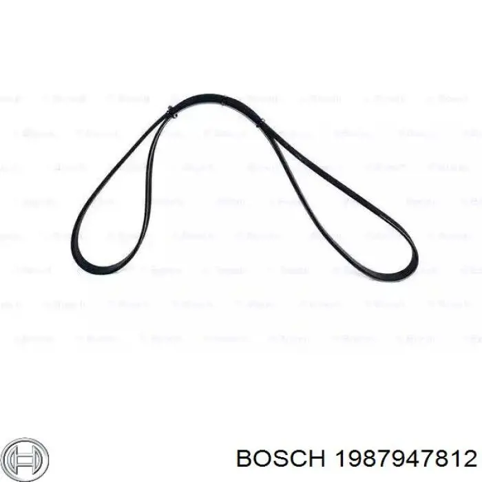 1987947812 Bosch ремінь приводний, агрегатів