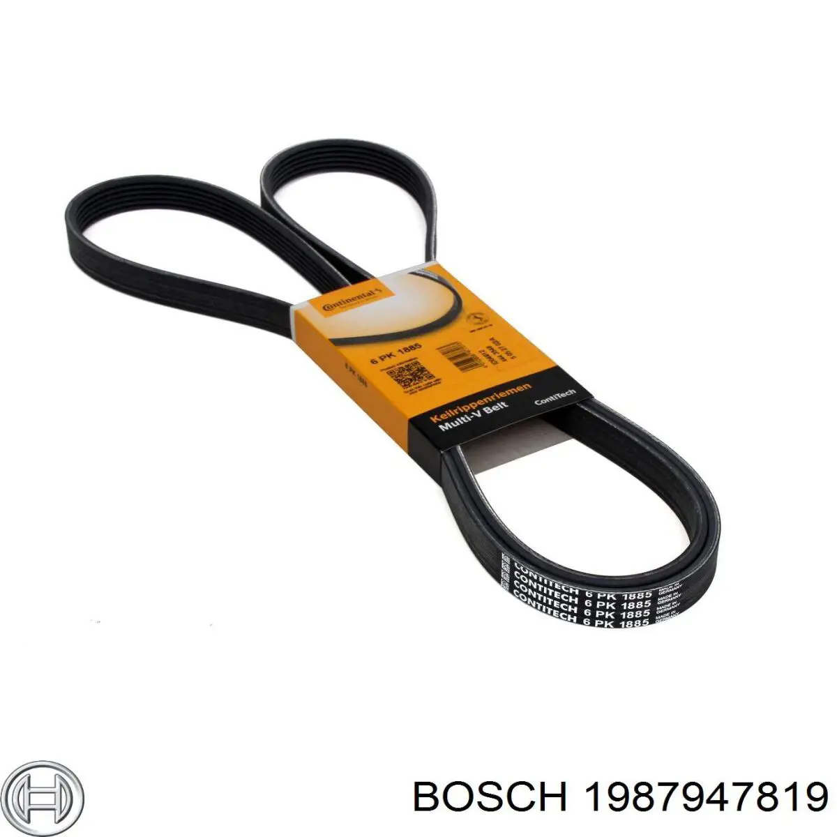 Ремінь кондиціонера Bosch 1987947819