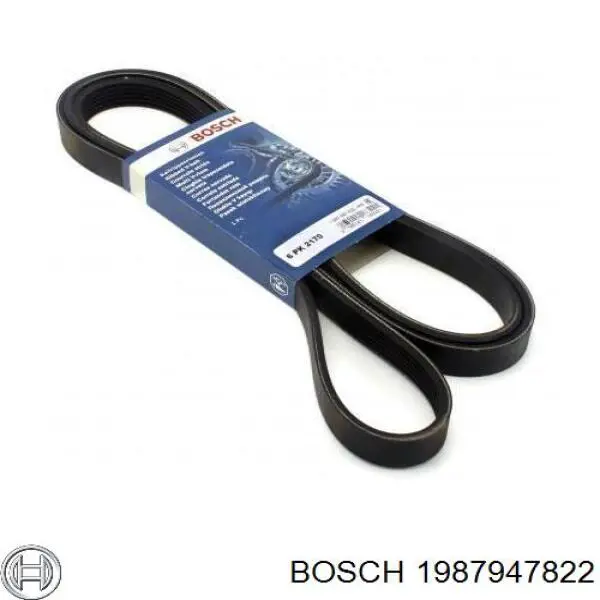 Купити 1987947822 Bosch Ремінь генератора