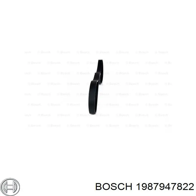 Ремінь генератора 1987947822 Bosch