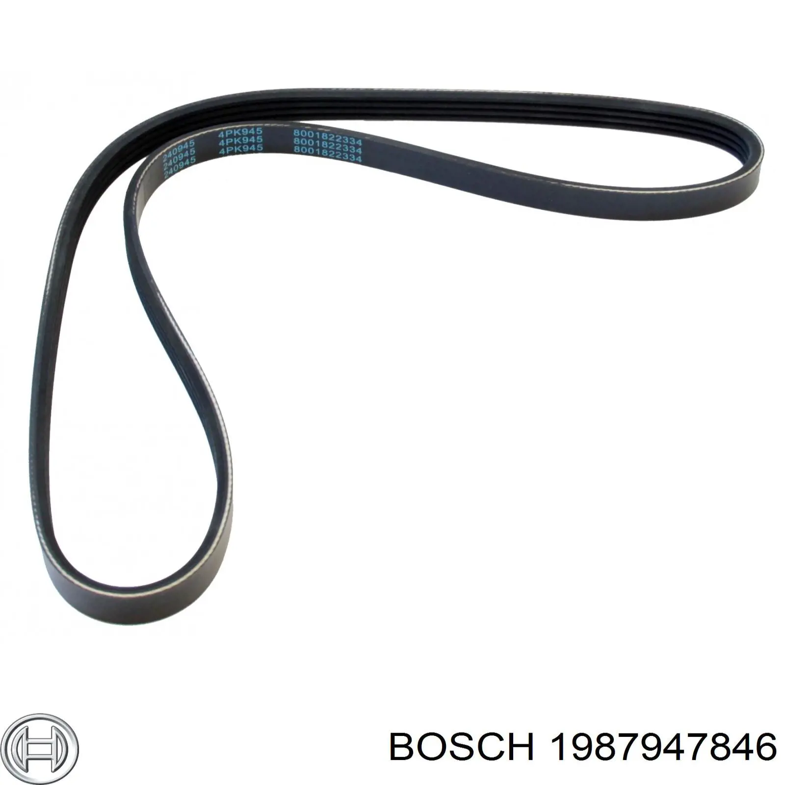 Купити 1987947846 Bosch Ремінь генератора