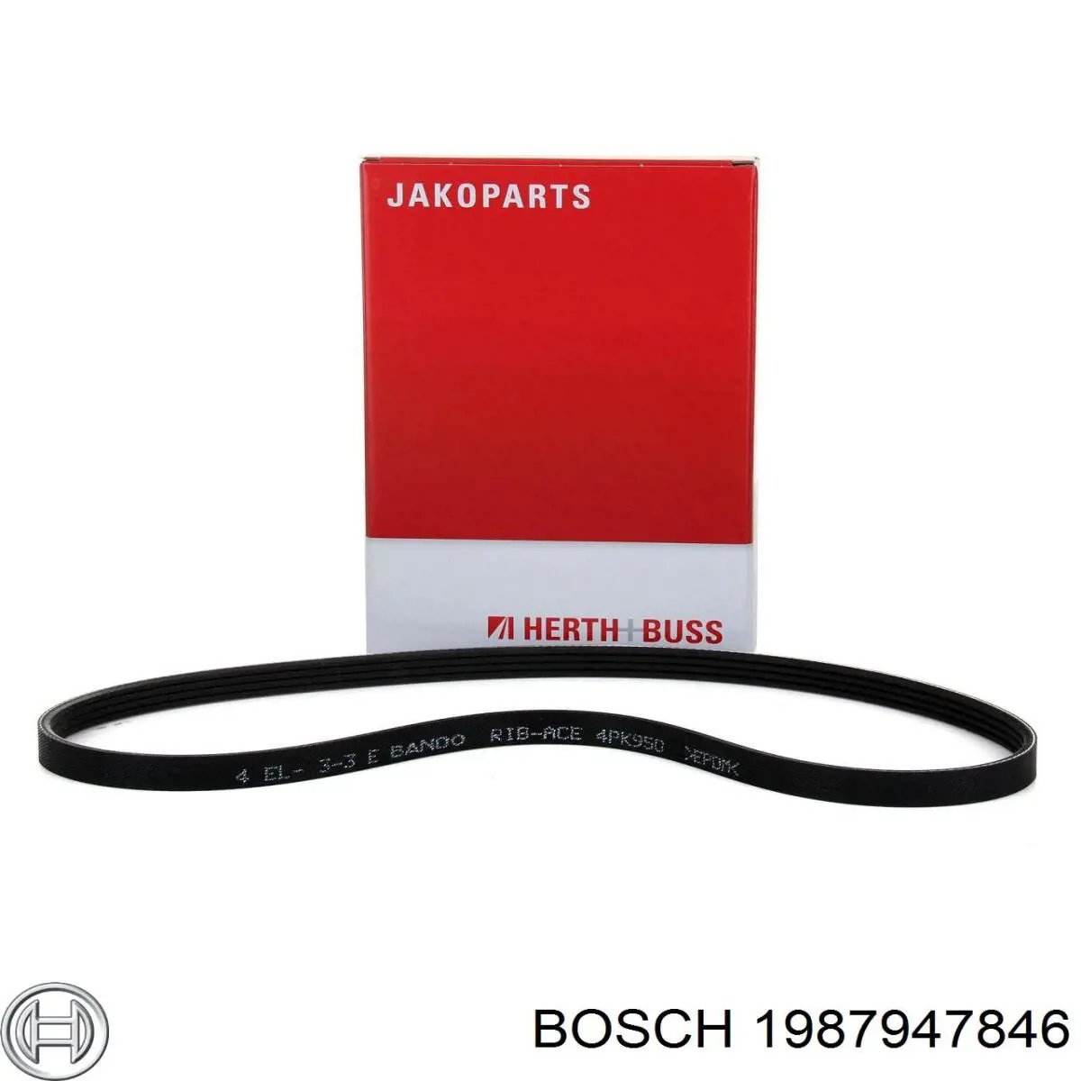 Ремінь генератора 1987947846 Bosch