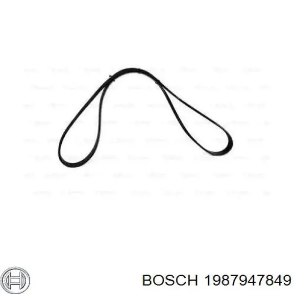 1987947849 Bosch ремінь приводний, агрегатів