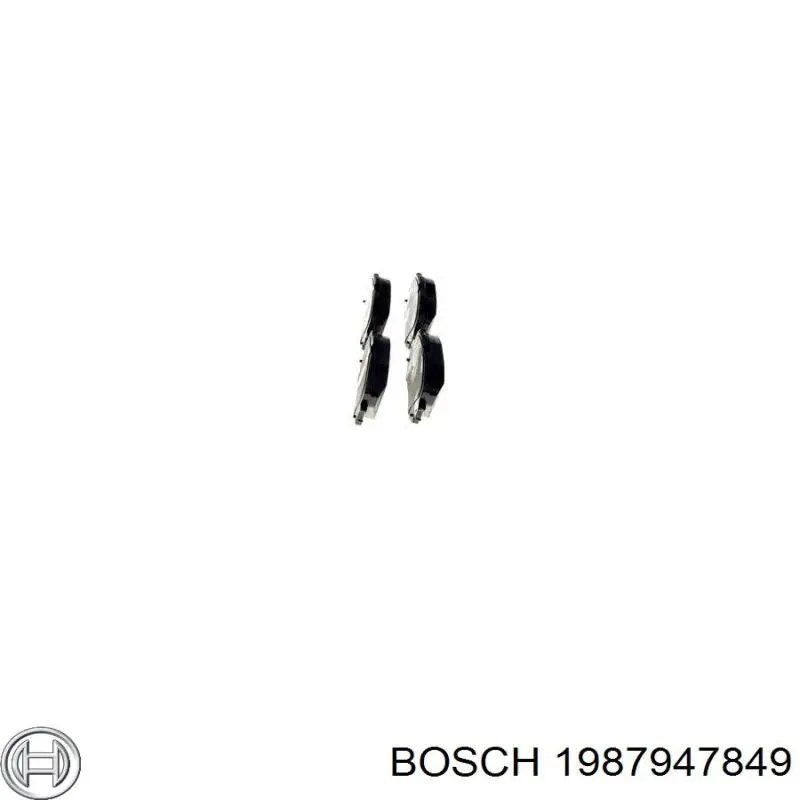 Купити 1987947849 Bosch Ремінь генератора