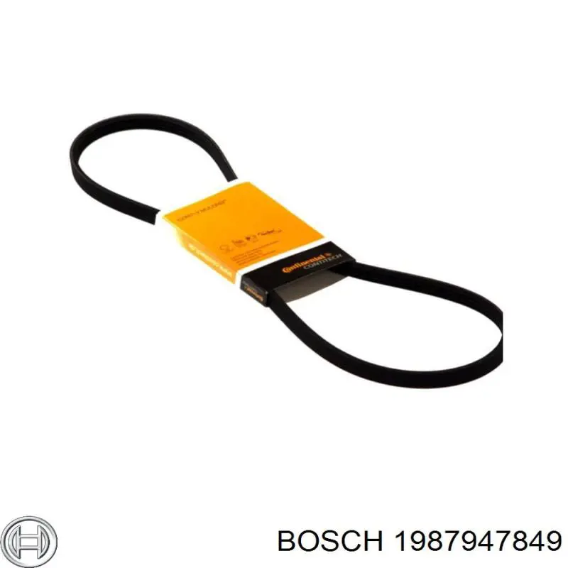 Ремінь генератора 1987947849 Bosch
