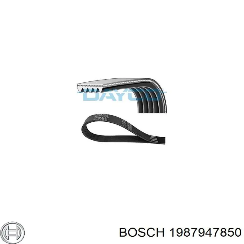 Купити 1987947850 Bosch Ремінь генератора