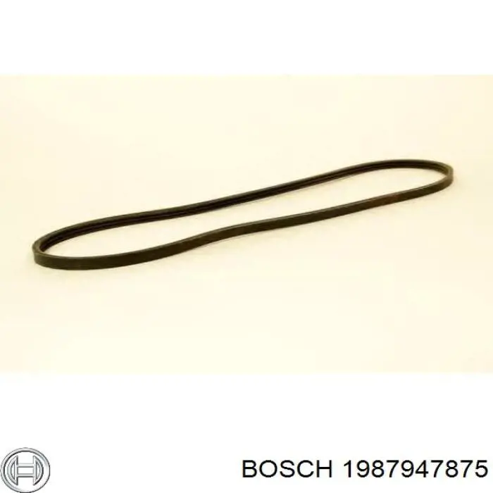 1987947875 Bosch ремінь приводний, агрегатів