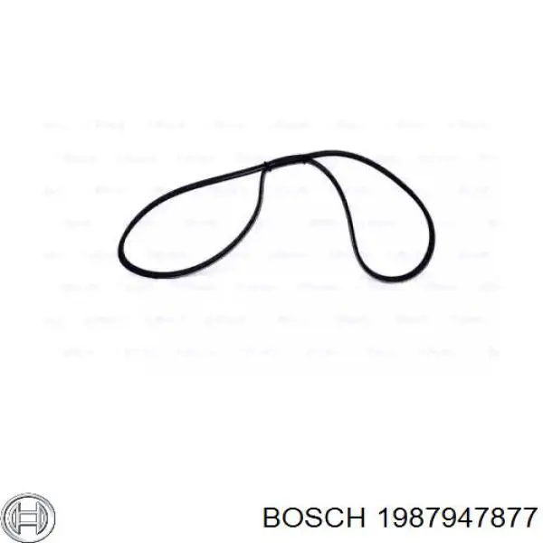 1987947877 Bosch ремінь приводний, агрегатів