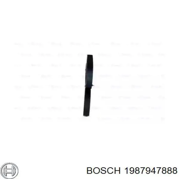 Ремінь генератора 1987947888 Bosch