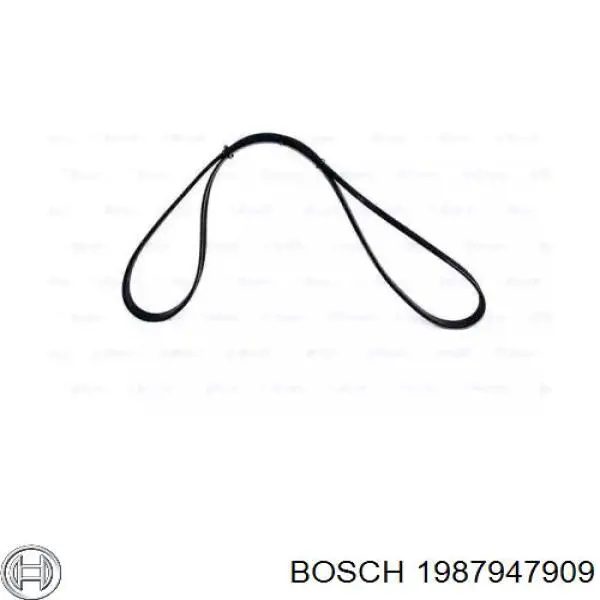 1987947909 Bosch ремінь приводний, агрегатів