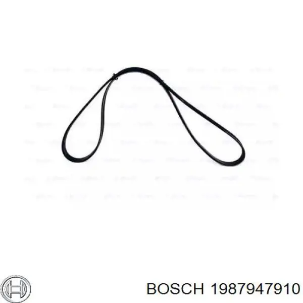 1987947910 Bosch ремінь приводний, агрегатів