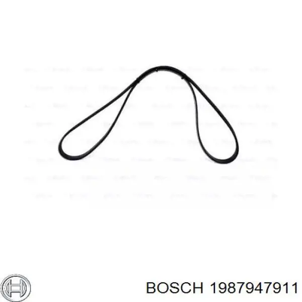 Ремінь генератора 1987947911 Bosch