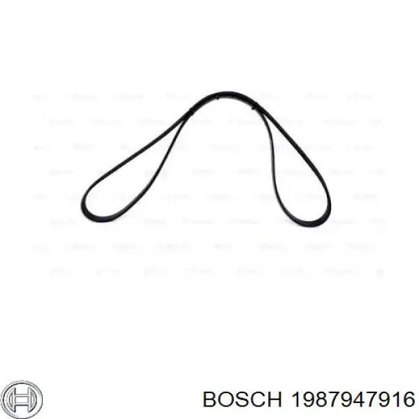 Купити 1987947916 Bosch Ремінь генератора