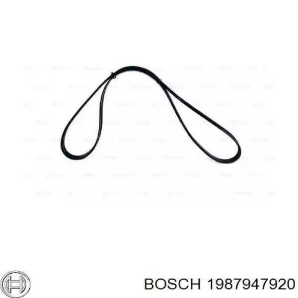 1987947920 Bosch ремінь приводний, агрегатів