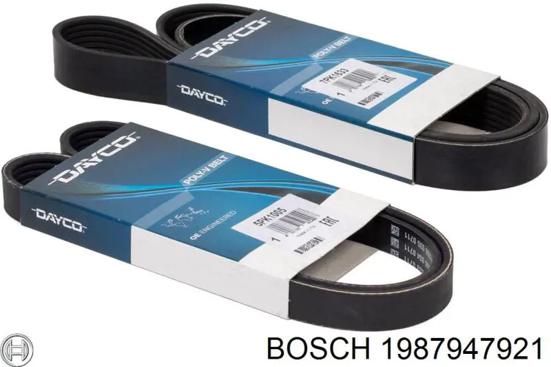 Ремінь генератора 1987947921 Bosch