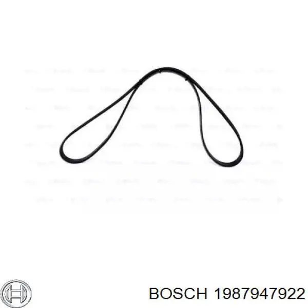 Ремінь генератора 1987947922 Bosch
