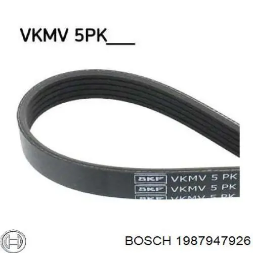 Клиновий ремінь Bosch 1987947926 ціна, від 6.54 USD