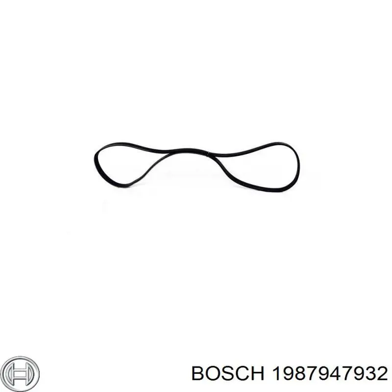 1987947932 Bosch ремінь приводний, агрегатів
