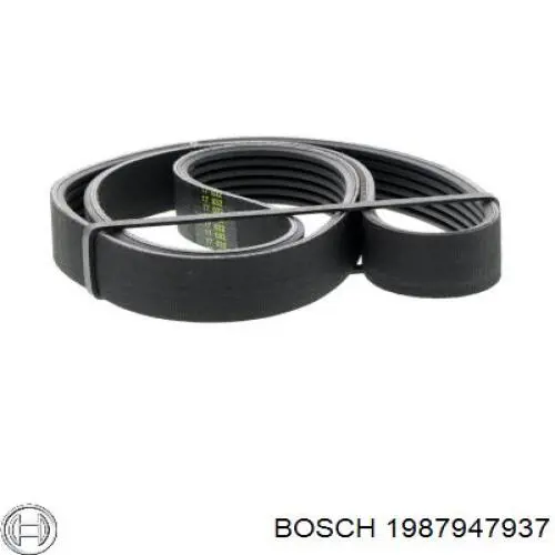 Ремінь генератора 1987947937 Bosch