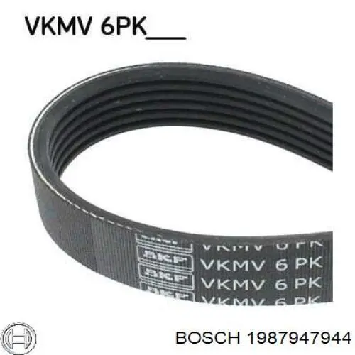 1987947944 Bosch Поліклиновий ремінь