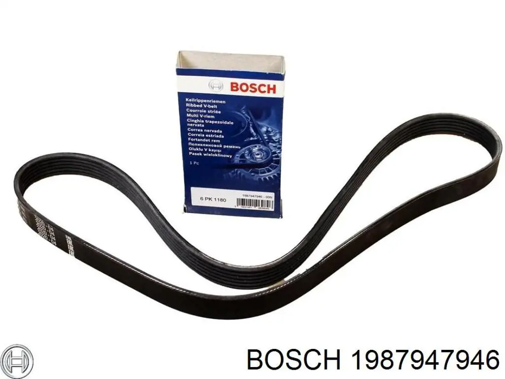 Ремінь кондиціонера Bosch 1987947946