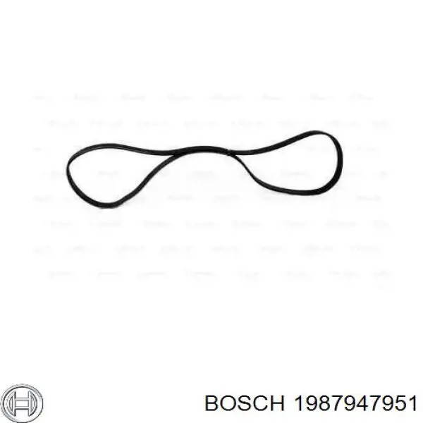 Купити 1987947951 Bosch Ремінь генератора
