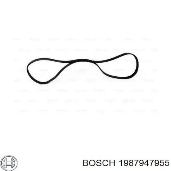 Клиновий ремінь Bosch 1987947955 ціна, від 16.47 USD