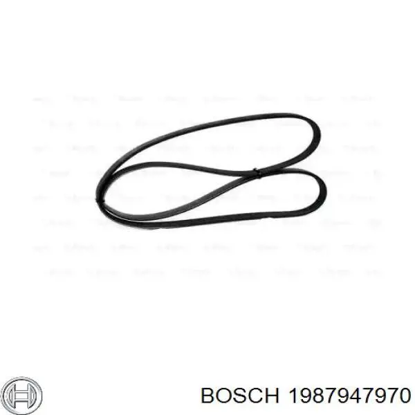 Клиновий ремінь Bosch 1987947970 ціна, від 4.26 USD