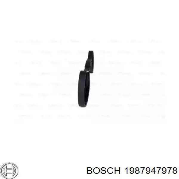 Ремінь генератора 1987947978 Bosch