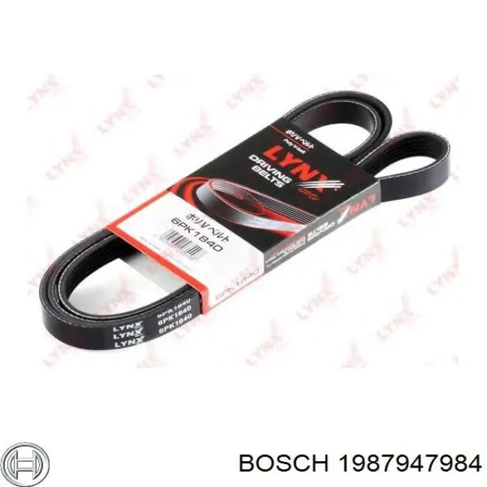 1987947984 Bosch Поліклиновий ремінь