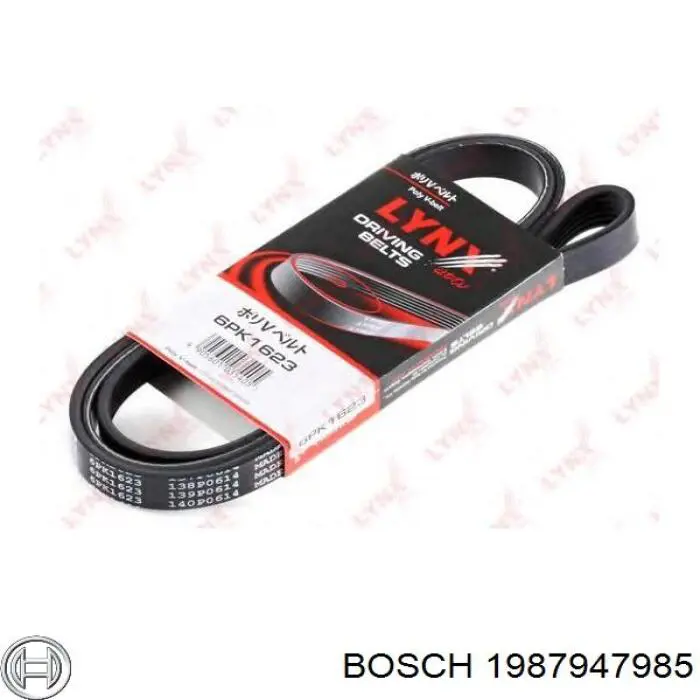 1987947985 Bosch Поліклиновий ремінь