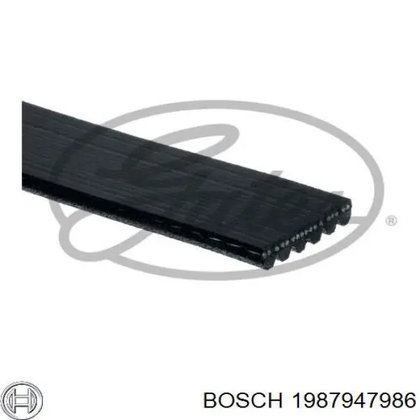 Купити 1987947986 Bosch Ремінь генератора