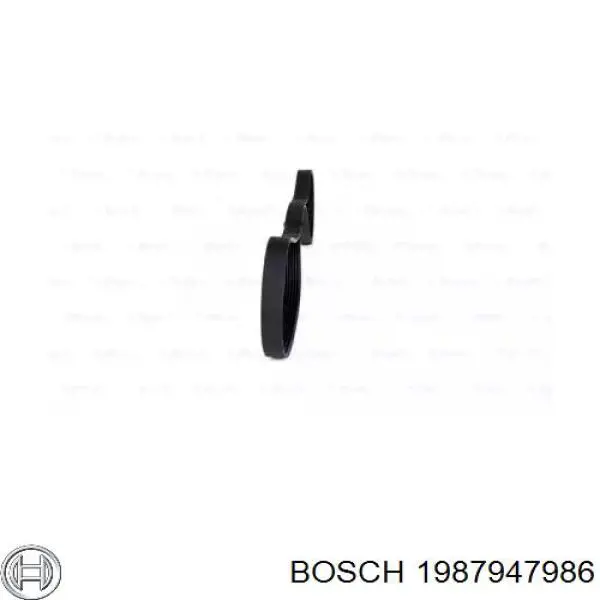 Ремінь генератора 1987947986 Bosch