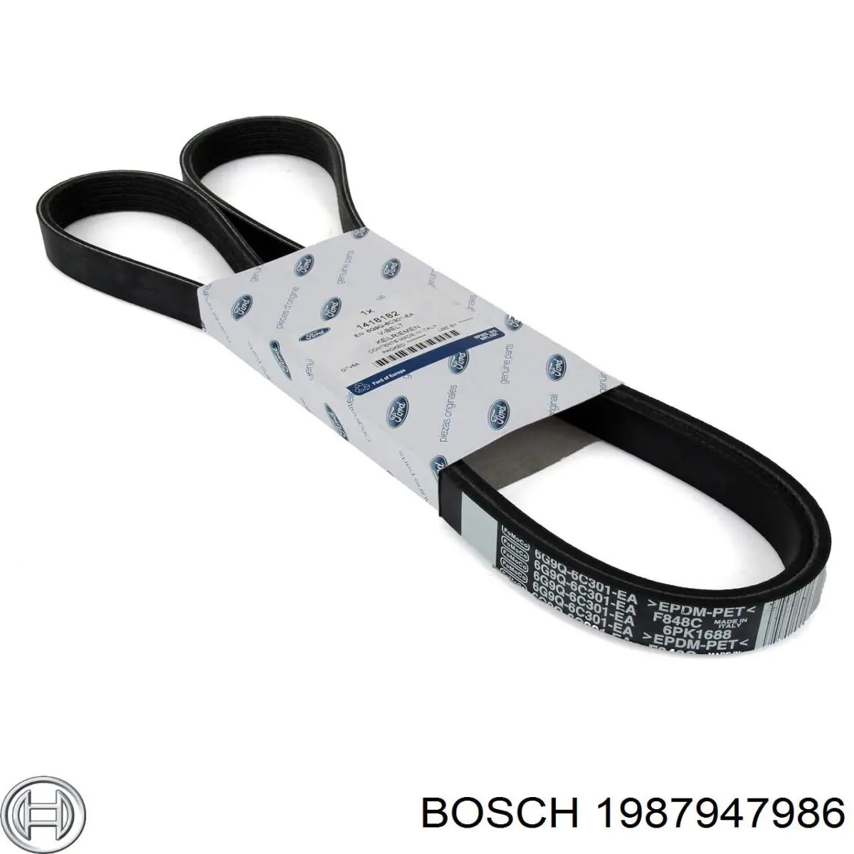 Ремінь кондиціонера Bosch 1987947986