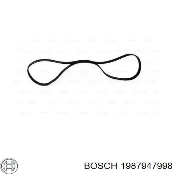 1987947998 Bosch ремінь приводний, агрегатів