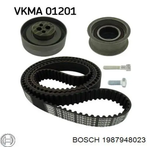 1987948023 Bosch Ремінь ГРМ, комплект