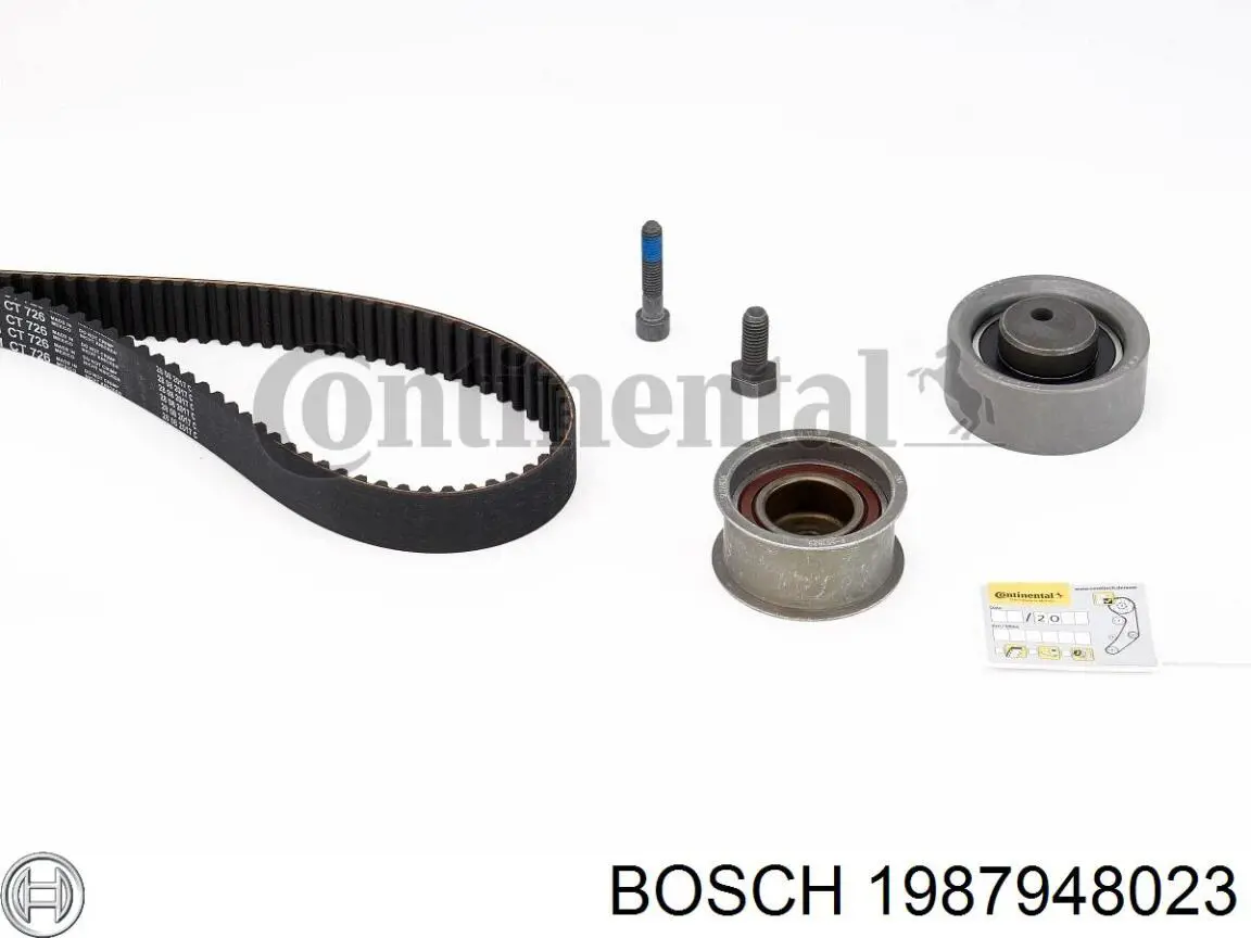 Ремкомплект ГРМ Bosch 1987948023