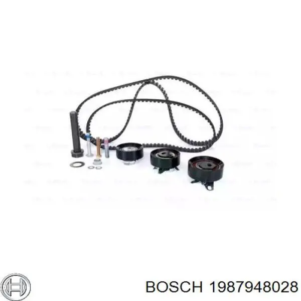 Комплект ГРМ Bosch 1987948028 ціна, від 134.38 USD