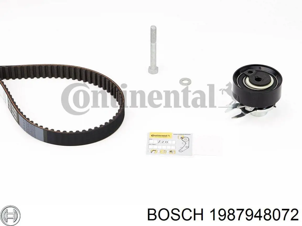 Купити 1987948072 Bosch ГРМ ремень